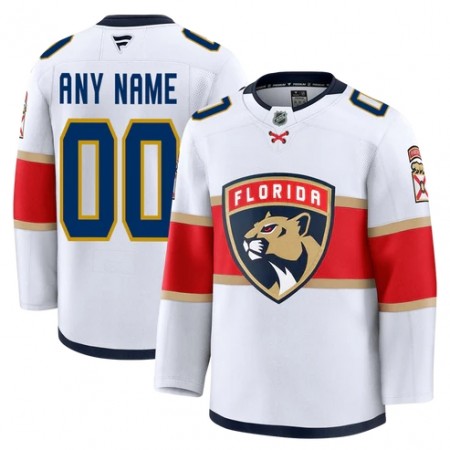 Maillot de Hockey Florida Panthers Personnaliser Fanatics Premium 2024-25 Blanc Extérieur - Homme Maillot de Hockey Florida Panthers Personnaliser Fanatics Premium 2024-25 Blanc Extérieur - Homme